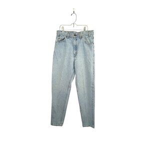 Vintage 1995 Levi’s 550 Relaxed Fit Tapered Leg Jeans Light Wash W32 L36